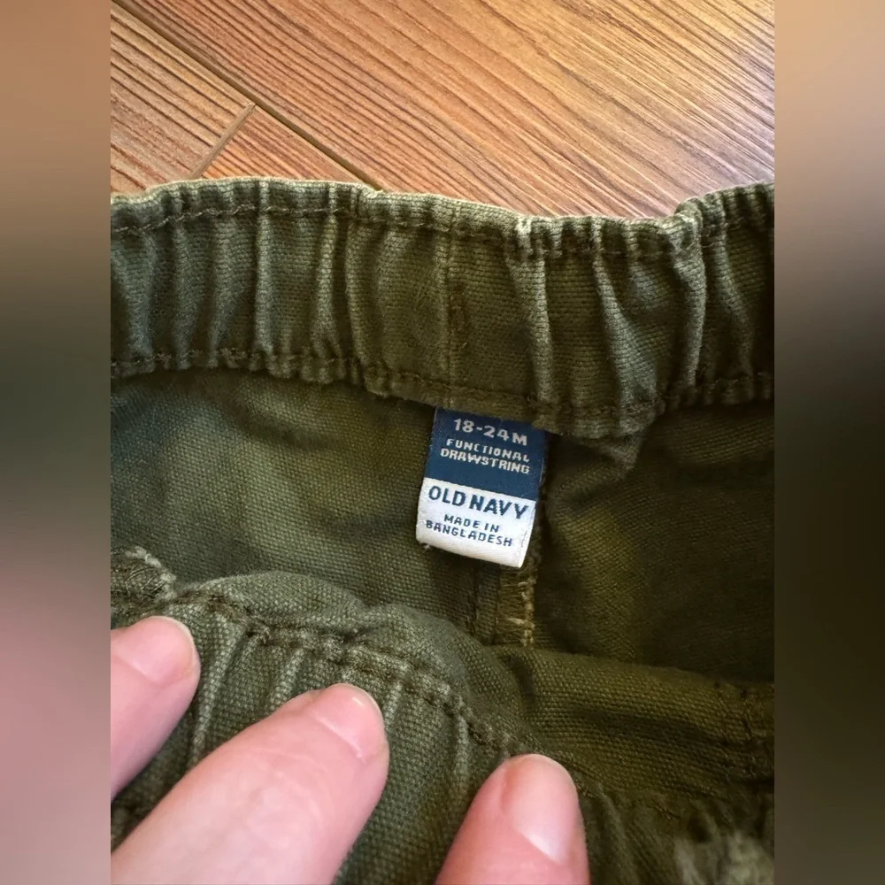 Old Navy, 18-24M Kids Olive Green Joggers